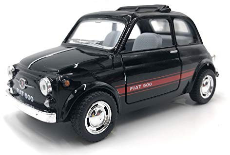 ICE TOYS modellino in scala modello 500 in scala 1:24 (500 black)