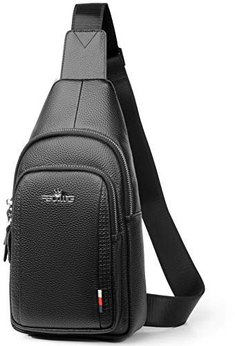 FSD.WG Sling Rucksack für Herren Brusttasche Crossbody Schultertaschen Reisetasche beutel für Männer mit wasserabweisend
