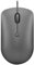 Lenovo 540 USB-C - Mouse per computer con connessione cablata per PC, laptop, computer con Windows o Chrome OS, design ambidestro, 4 pulsanti, dimensioni compatte, colore: grigio tempesta
