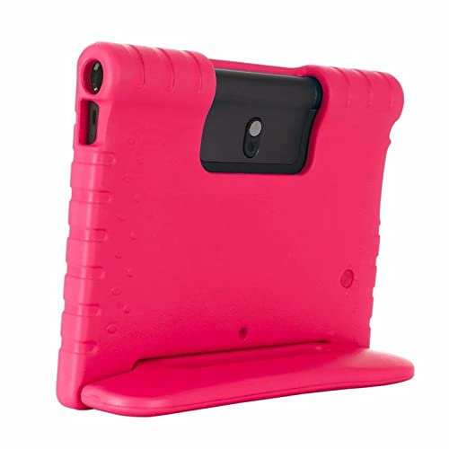 MYLPDZSWZX kuaijiexiaopu Hüllen for Lenovo Yoga Tab 5 stoßfeste Abdeckung Eva Stand-Fall-Griff Kids Case for Lenovo Yoga Smart Tab YT-X705 10.1 (Farbe : Hot Pink, Größe : for Tab5 YT-X705F)