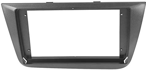 Akozon 9-Zoll-Auto-CD-Radio-Blende Dash-Stereo-Headunit-Surround-Panel-Platte DVD-Player-Armaturenbrett Ersatz für Seat Altea 2004-2015