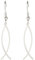 UNIFT Silver Stainless Steel Jesus Fish Faith Symbol Earrings Chic Arc Fish Hook Earrings Christian Jewelry