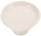 Luxshiny Support à Cuillère en Céramique Blanc - Porte-Ustensiles Élégant pour Cuisine - Décoration de Table Moderne 10x9 cm - Pour Cuillères et Fourchettes