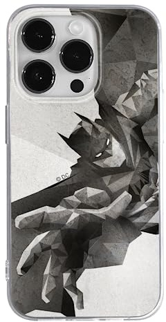 ERT GROUP Handyhülle für Apple iPhone 14 PRO MAX Original und offiziell Lizenziertes DC Muster Batman 016 optimal an die Form des Handy angepasst, hülle aus TPU