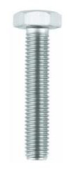 BATIFIX Sechskantschrauben mit Gewinde bis Kopf verzinkt 8.8 | DIN 933 - ISO 4017 Gewindeschrauben - Maschinenschrauben - Sechskant Schrauben - Vollgewinde (M12 x 40-8 Stück)