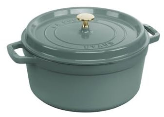 Staub, La Cocotte, Cocotte, 26cm, 5,25l, Eukalyptus, Gusseisen, rund, 1023968