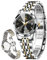 OLEVS Damenuhren Leicht zu lesen Armbanduhr mit Kleines Gesicht Gold Silber Edelstahlband Leuchtend wasserdichte Kalender Luxus Armbanduhr