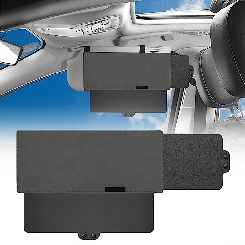 Parasol para coche, ajustable, universal, extensión de visera solar para coche, extensión de visera antideslumbrante, extensión universal