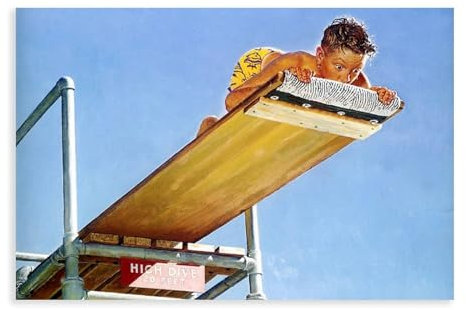 AAVEDA Norman Rockwell, Weihnachts-Homecoming, Leinwand-Poster, Schlafzimmer, Dekoration, Sport, Landschaft, Büro, Raumdekoration, Geschenk, ungerahmt, 30 x 45 cm