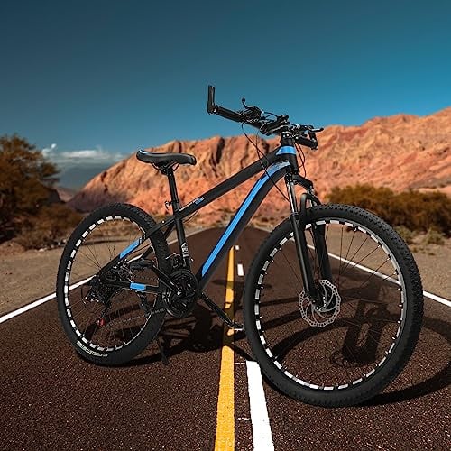 OMGGYER Herren Fahrrad 26 Zoll Jungen Mountainbike, 21 Gang MTB Gefaltetes Mountain Bike aus Hochkohlenstoffstahl mit Scheibenbremse, Jugendfahrrad 26 Zoll Faltrad Erwachsene Fahrräder (G)