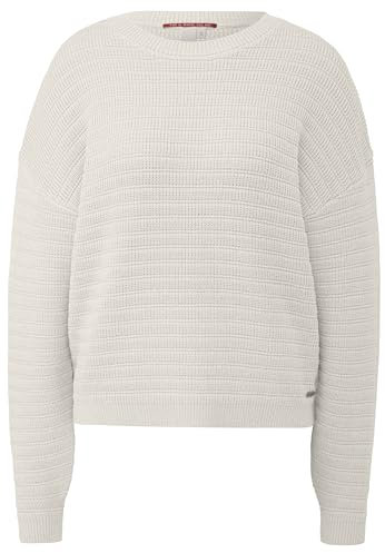 QS Damen 2158550 Pullover mit Strukturmuster, 0510, XS