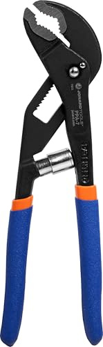 Jonard Tools PPA-7 Pumpenzange mit einhändiger automatischer Einstellung, 4,4 cm maximale Backenöffnung, 17,8 cm Länge