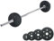 wuuhoo® Langhantelstange & Hantelscheiben im Set Marcel, 26kg-60kg, Hantelstange 30mm, Stahl verchromte Hantel, Zement Hantelscheiben 30mm, 120cm-200cm Set 10-60kg