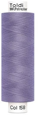 Nähgarn TOLDI Nähgarn á 500m - Allesnäher Garn No.120 Hochwertiges Universalnähgarn (1, Flieder)