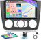 Hikity [8 Core 4+64GB] Android 15 Autoradio, Carplay Android Auto sans Fil, pour BMW 1 Series E81 E82 E87 E88 2004-2012 Radio, Hikity Écran Tactile 9’’ Bluetooth Stéréo Mirror Link GPS WiFi SWC USB