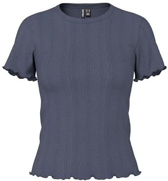 Pieces Damen Pcmarie Ss O-Neck Poin Top JRS Noos Bc Pcmarie Ss O-Neck Poin Top JRS Noos Bc (1er Pack)