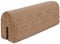Bettkantenschutz für Kinderbetten 90 cm - Schutz für Bettrahmen Baby Bett rausfallschutz für boxspringbett bettgitter mit Bezug Kantenschutz Kinder Babybett Beige