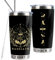LLKJHGE Fourth Wing Edelstahlbecher mit Deckel und Strohhalm, Drachenreiter, inspiriertes Geschenk, The Empyrean Book-Serie, Geschenk für Fans (Black Basgiath)