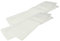 vhbw 4X Wischbezug kompatibel mit Kärcher K 1701, K 1701 BE 6000, KST 2 Dampfreiniger, Dampfmop - Soft-Bodentuch 40,5 x 11,15 x 0,3cm