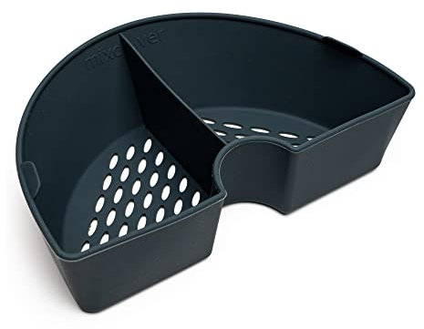 Mixcover Garraumteiler (viertel) für Thermomix Varoma Dampfgarraum - zum Aufteilen des Garraums, Dampfgarteiler kompatibel mit TM7 viertel