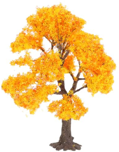 Ciieeo Modellbaum Mini Bäume Für Diorama Drahtgeflecht Baum Modell Für Landschaftsmodell Miniatur Pflanzen Für Puppenhaus DIY Mikrolandschaft Dekoration 4.72X3.54X3.35 in