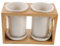 LIGIGWASH 1 Juego De Utensilios De Drenaje Cubiertos Para Servir Organizador De Palillos Almacenamiento De Accesorios De Cocina Escurridor Recipiente De Cerámica
