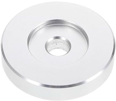 EPIGEIST Single Vinyl Record Adapter aus Präziser Metalladapter Schallplatten Stabiler Plattenadapter für Plattenspieler Vibrationsarm und Langlebig