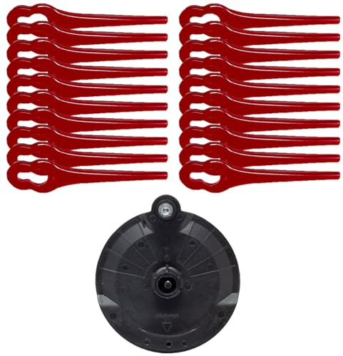 20 coltelli & 1 Disco da taglio per decespugliatore FLORABEST a batteria FAT 18 B3 IAN 273039