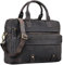 STILORD 'Leander' Umhängetasche Leder Groß Arbeitstasche Aktentasche Business Herren und Damen 15.6 Zoll Laptoptasche Rindsleder, Farbe:dunkel - braun
