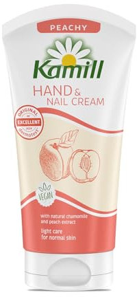 Kamill x Korea Edition – Hand- & Nagelcreme 75ml in Peachy – Handcreme mit Kamille und Pfirsich – Feuchtigkeitscreme für trockene Hände