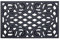 Nicoman Outdoor Rubber Door Mat, Non-Slip Heavy Duty Doormat Step Barrier Anti-Fatigue Easy Boot Scraper Eco-Friendly Victorian Style Indoor Outdoor Entrance Mat Drainage - (Grey, Medium, 75 x 44cm)