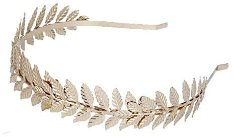 SZETOSY Stirnband mit Blattmotiv – Goodchanceuk Römische Göttin Stirnband Hochzeitszubehör für Hochzeit, Party, Tanzparty, Modenschau…