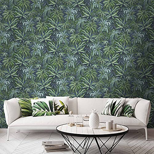 FERN IN LUSH GREEN WALLPAPER (ROLL)