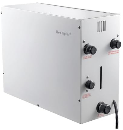 [4Kw] Steamplus Générateur de Vapeur pour Hammam à Usage Domestique vidange Automatique
