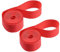X AUTOHAUX 26 Zoll Fahrrad Felgenband Felgenband Liner Innenschlauch Schutzband PVC Rot Paar