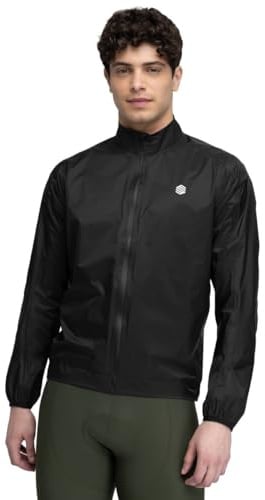 SIROKO Wasserdichte J2 Fahrradjacke Herren, Regenfest und Leicht