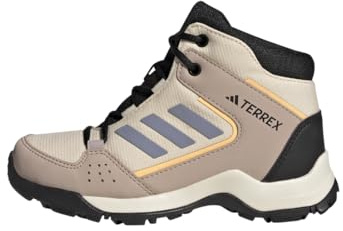 Adidas Unisex Kinder Terrex Hyperhiker Mid Hiking Shoes, Sand/Silver Violet/Acid Orange, 39 1/3 EU