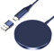 Magnetische Wireless-Ladegerät für iPhone, Induktives kabelloses Ladepad Kompatibel mit iPhone 16 15 14 13 12 Pro Max Plus Mini, Magnetic Wireless Charging Pad for Air-Pods 3 2 Pro -Ultraleicht