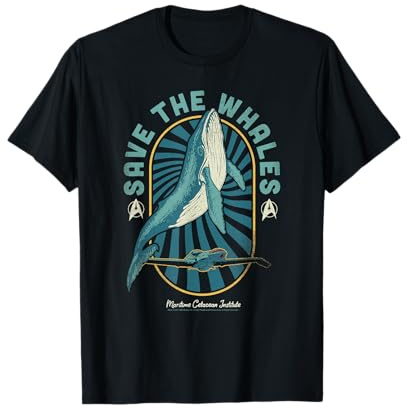 Star Trek IV: The Voyage Home Save The Whales Collection T-Shirt