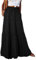 Byoauo Rock Damen Lang Boho Blumen Hohe Elastische Taille mit Taschen und Gürtel Maxi Skirt Faltenrock Strandrock Freizeitrock