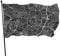 Garten Flaggen Schwarz-Weißer Stadtplan Von Madrid Feiertage Flags Gedruckt Dekorative Fahnen Wetterfeste Yard-Flaggen Für Garten Feiertage Jahreszeiten 152x90 cm