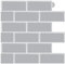 DHAEY 12 12inch Interior Decoration Solid Color Wall Stickers Kitchen Splashback Stickers 3d Effect Self-adhesive Drop Glue Wall Stickers