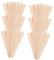 TOPPERFUN 10 Packungen Farbe Am Stiel Eisstangen Eisstock Mini- Am Stiel Cakesicle-formstab Eisstiel Zum Basteln Zungenspatel Zum Basteln Holz Kind Hölzern Rührstab