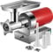 XINGLUOY Electric Meat Grinder, 661 Lbs/Hour1100 W, 1.5 HP Meat Mincer with 2 Grinding Plates, Sausage Kit Set, Heavy Duty - Red, for Home Kitchen & Commercial Use