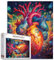 Tucocoo Hearts Jigsaw Puzzles für Erwachsene 1000 Stück, Human Organ Artwork Jigsaw Puzzle 27 x 20 Zoll Bunte DIY Puzzles für Home Decoration, Familie Puzzle perfekt für Spielabende