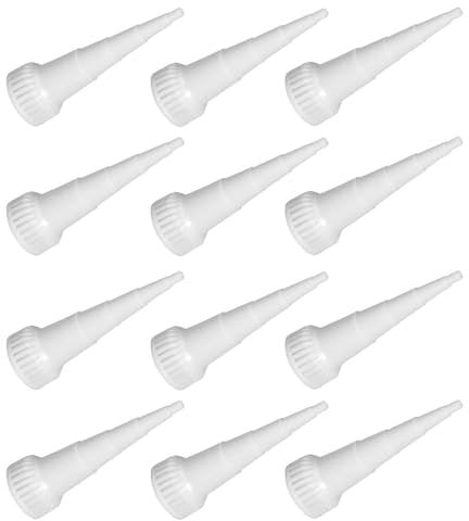 E6000 Plus Snip Tip Precision Nozzle Applicator Fits Both 26.6ml & 56.1ml Tubes Pack of 12