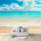 Papier Peint Photo Plage Paysage Marin Plage De Sable 400x280 cm Papier Peint Panoramique Papier Peint intissé Murale Pour Chambre De Fille, Garçon, Chambre De Bébé Salon Chambre Décor