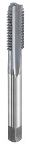sourcing map Macho de rosca métrica M10x1.5 6542 cobalto acero de alta velocidad recubierto TiCN Macho derecho flautas rectas tornillo roscado mano