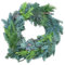 Gardeners Dream 'Nobilis' Edel-Tanne-Laub-Mix Tannen Türkranz-Weihnachtskranz (30 cm) - Adventskranz zum Selber Dekorieren - Ideale Kranz Deko, Weihnachtskranz Haustür Deko & Christmas Wreath