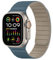 Tasikar Magnétique Bracelets Compatible avec Apple Watch 49mm 46mm 45mm 44mm 42mm Silicone Souple Remplacement Bracelet à Boucle Compatible avec iWatch Ultra SE Series10 9 8 7 6 5 4 3, Bleu dune-nuage